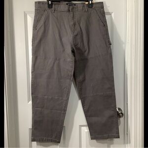 Burnside Men's Cargo Pants in Gray size medium .NWT.